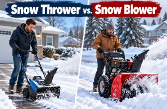 Snow Thrower vs. Snow Blower